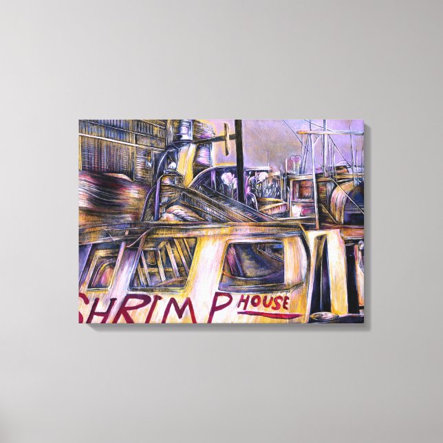 Vatten-född Mysteri Kött Canvastryck (Framsida)