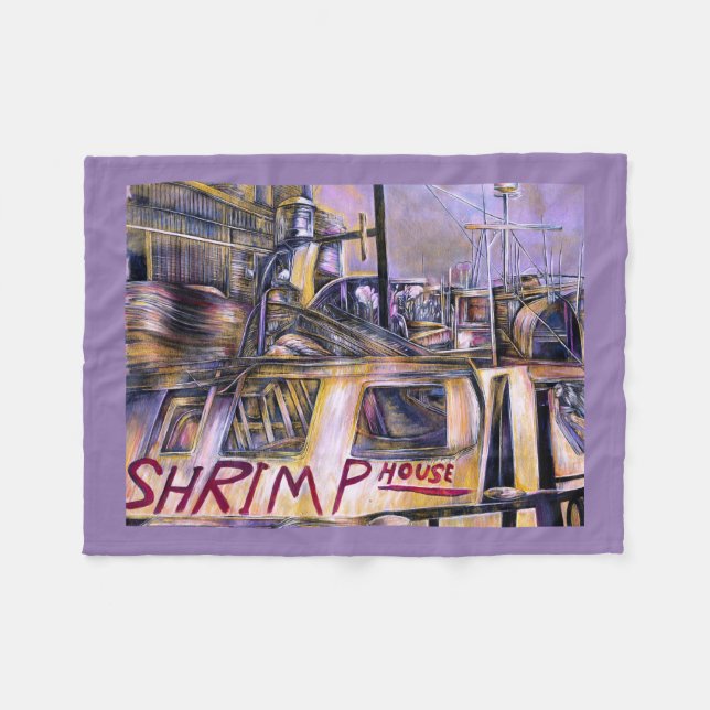 Vatten.född Mystery Kött, Israel Fleecefilt (Framsidan (Horisontell))