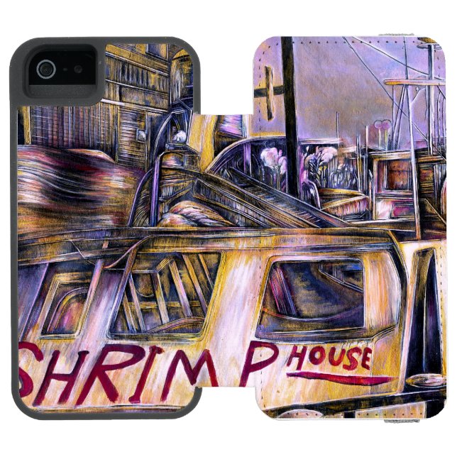 Vatten.född Mystery Kött, Israel Incipio iPhone Wallet Skal (Folio Öppen)