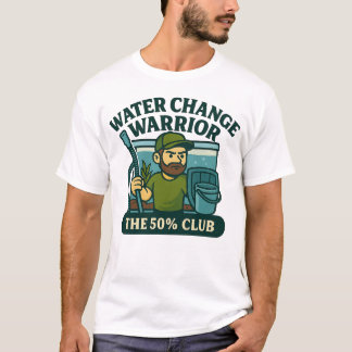 Vatten förändringskribent - 50 % Klubb 1 T Shirt