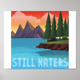 Vatten fortfarande poster