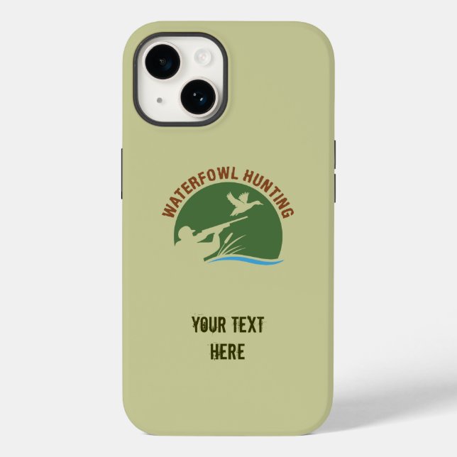 Vatten Fowl Hunting iphone case (Baksida)