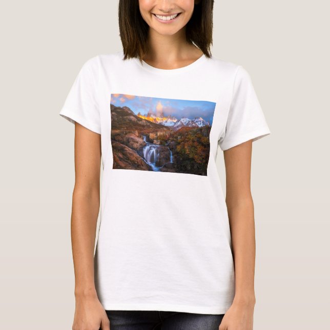 Vatten från himmel t-shirt (Framsida)