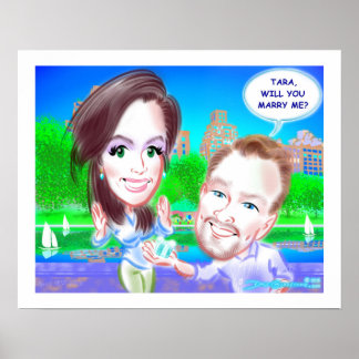 Vatten Frieri Caricature 2015a Poster