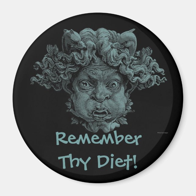 Vatten Gargoyle - Magnet #3 (Framsidan)