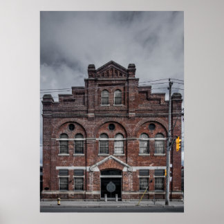 Vatten Gas Rening House No 5 Färg Version Poster