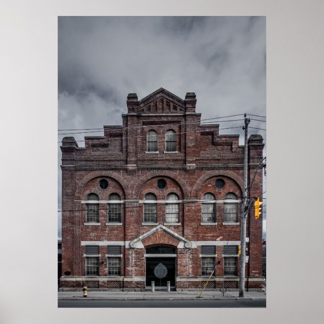 Vatten Gas Rening House No 5 Färg Version Poster (Framsidan)