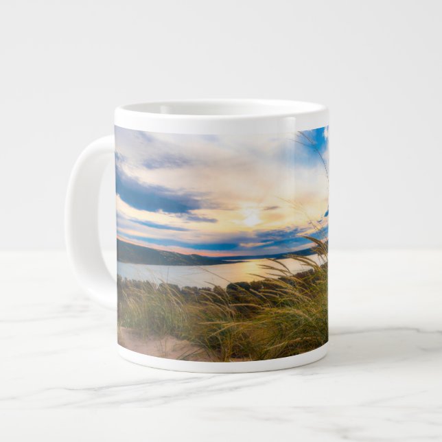 Vatten | Glen Sjö Sleeping Bear Dunes Michigan Jumbo Mugg (Framsida vänster)
