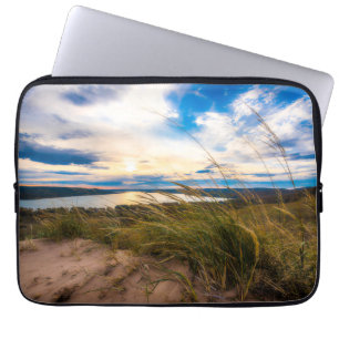 Vatten Glen Sjö Sleeping Bear Dunes Michigan Laptop Fodral