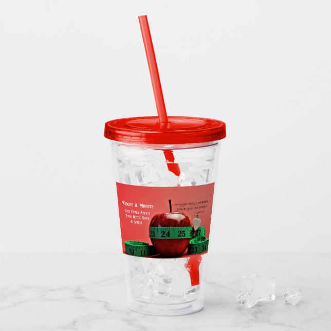 Vatten gör förkroppsligabran! take away mugg (Framsida Ice)