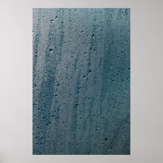 Vatten grö på glas poster (Framsidan)