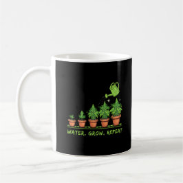 Vatten Grow Repeat | Lustigt Kaffemugg