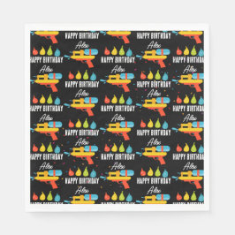 Vatten Gun & Balloons SommarFödelsedagsfest Pappersservett