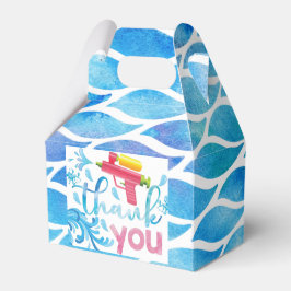 Vatten Gun Sommarflicka på födelsedagen Tack för d Presentaskar