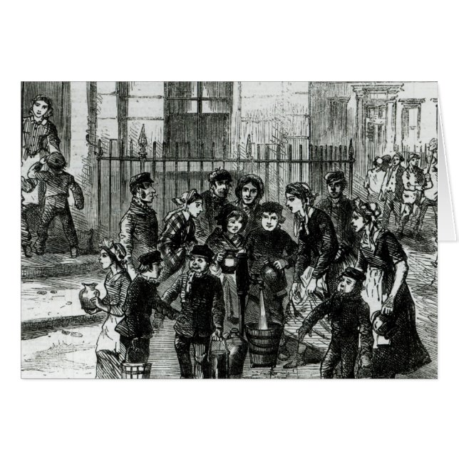 Vatten Hälsningskort (Framsidan Horizontal)