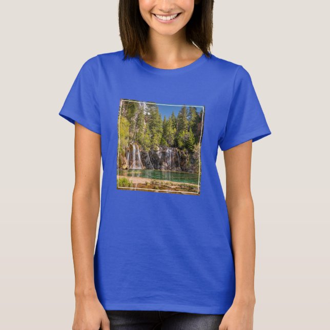 Vatten | Hanging Sjö Glenwood Vår, Colorado T Shirt (Framsida)