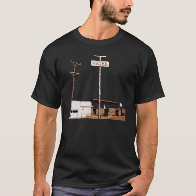 Vatten här t-shirt (Framsida)