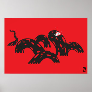 Vatten Horse Poster