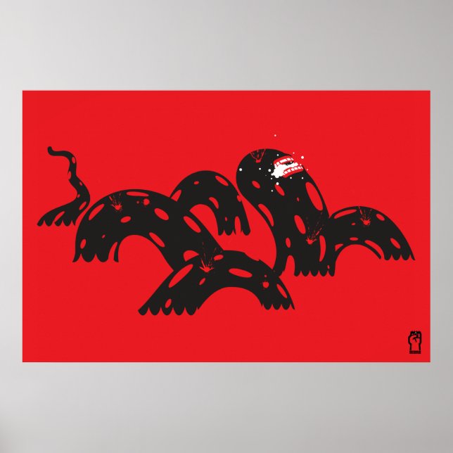 Vatten Horse Poster (Framsidan)