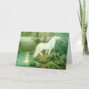Vatten Horse Spirit Kelpie Backahast Kort