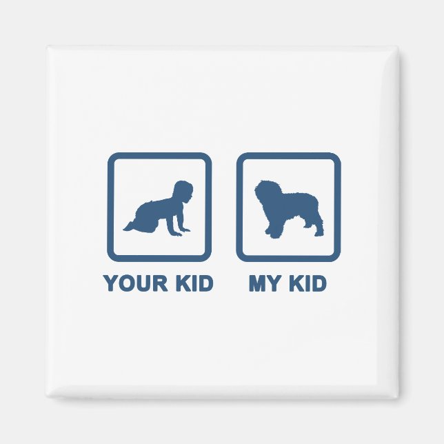 Vatten Hund Magnet (Framsidan)