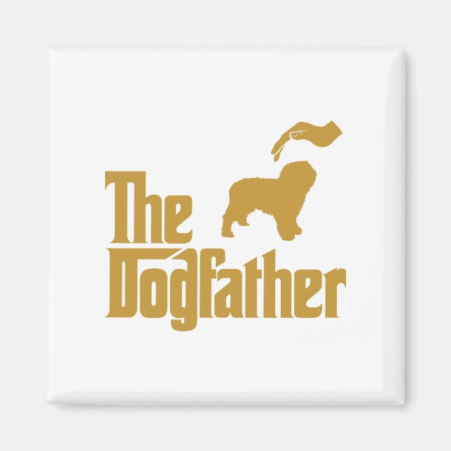 Vatten Hund Magnet (Framsidan)