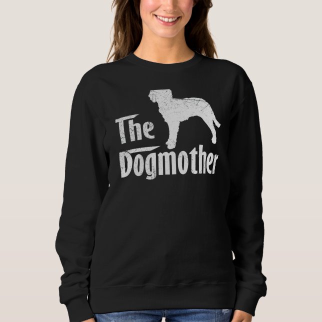 Vatten Hund Mamma Mors dag T Shirt (Framsida)