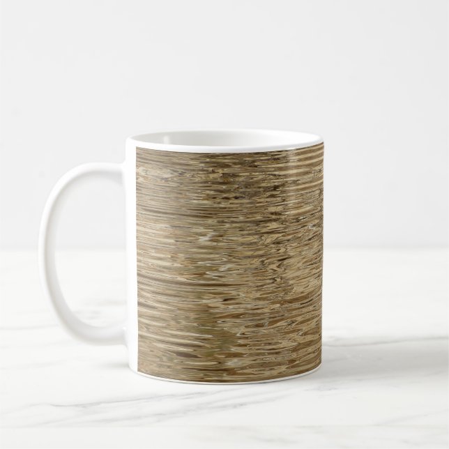 Vatten i Barker Dam i nationalparken Joshua Träd Kaffemugg (Vänster)