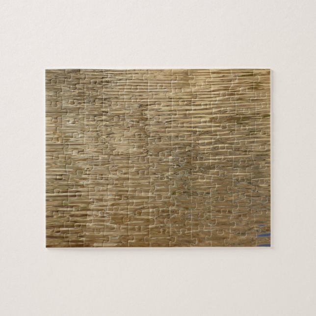 Vatten i Barker Dam i nationalparken Joshua Träd Pussel (Horisontell)