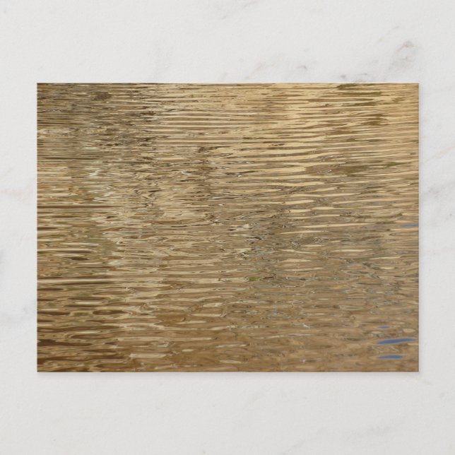 Vatten i Barker Dam i nationalparken Joshua Träd Vykort (Framsida)