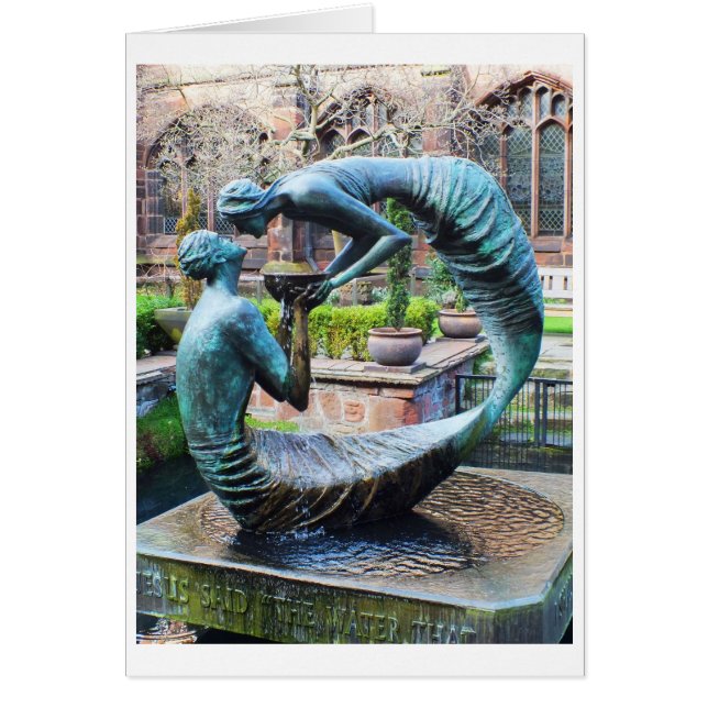 Vatten i Life Hälsningskort (Framsidan)