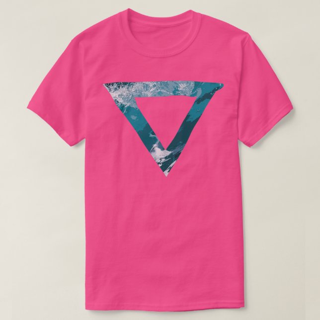 Vatten Inslag 5 Inslag Alchemy T Shirt (Design framsida)