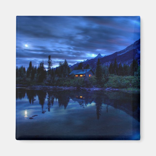 Vatten | Jenny Sjö Grand Teton nationalpark Magnet (Framsidan)