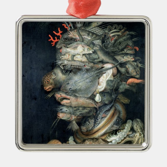 Vatten, Julgransprydnad Metall (Framsidan)