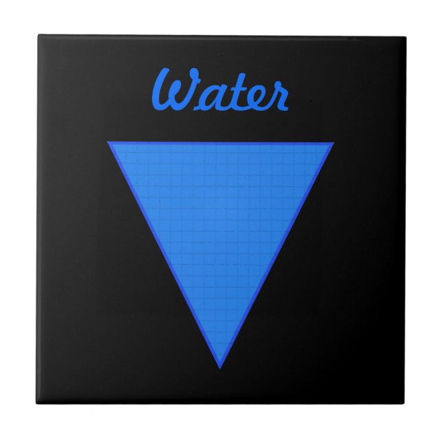 Vatten Kakelplatta (Framsidan)