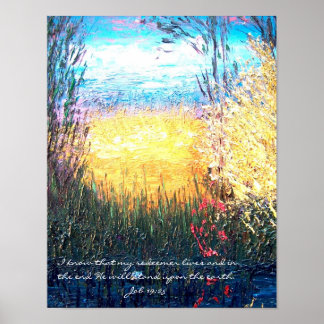 Vatten Kant Poster