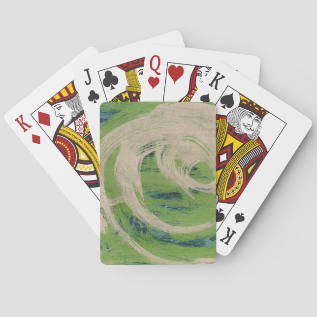 Vatten Kant Spelkort (Baksidan)