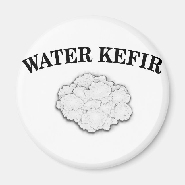 Vatten Kefir-korn Magnet (Framsidan)