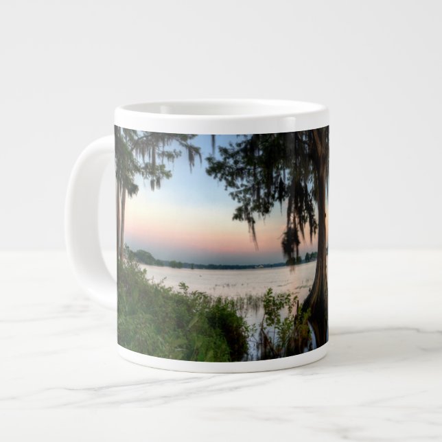 Vatten | Kraft Azalea Park Maitland Florida Jumbo Mugg (Framsida vänster)