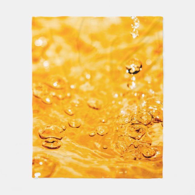 Vatten kranvätska rent yta fleecefilt (Framsidan)