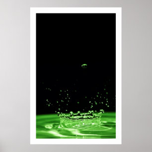 Vatten Krona Poster