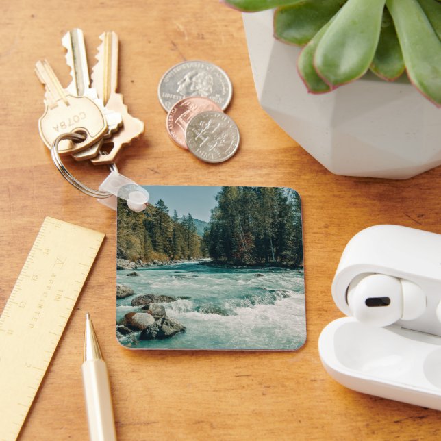 Vatten | Kucherla River, Altai Mountain Nyckelring (Skrivbord)