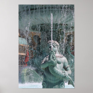 vatten kvinna poster