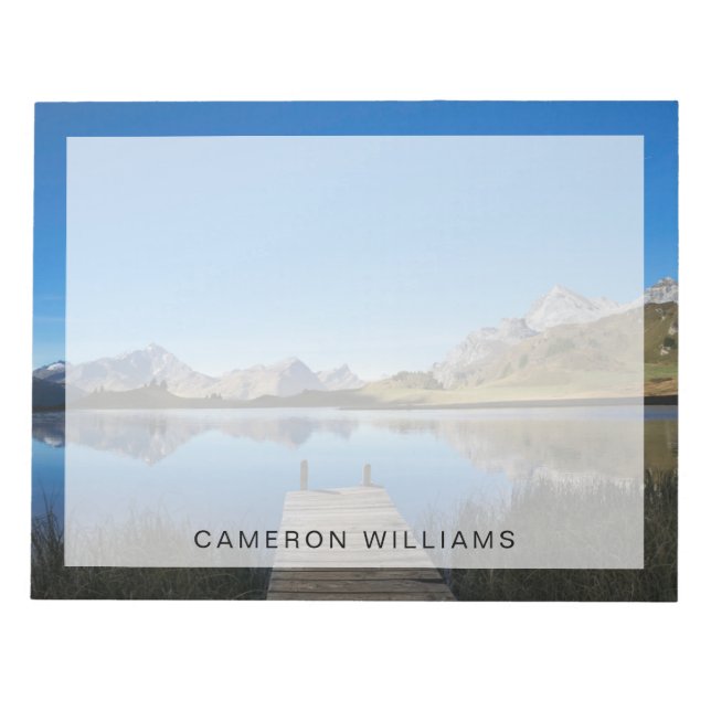 Vatten | Lai da Vons Schweiz Anteckningsblock (Framsida)