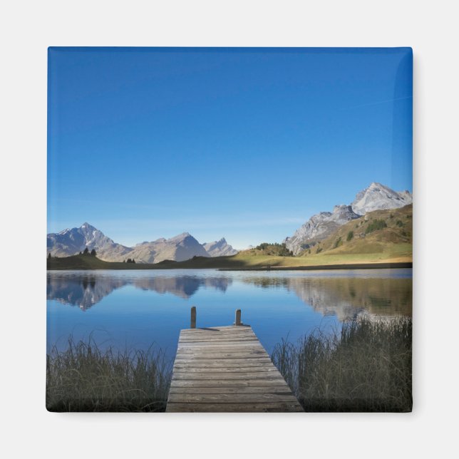 Vatten | Lai da Vons Schweiz Magnet (Framsidan)