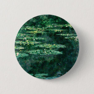 VATTEN LIES IN GRÖNT POND by Claude Monet Knapp