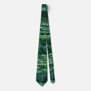 VATTEN LIES IN GRÖNT POND by Claude Monet Slips