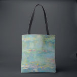 Vatten Liiles 3 av Claude Monet Tote Tygkasse<br><div class="desc">Claude Monet - Konstens mästare - Impressionism</div>