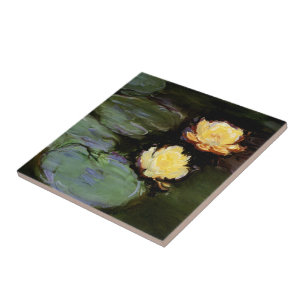 Vatten-Lilier: 1897-1998 av Monet Kakelplatta