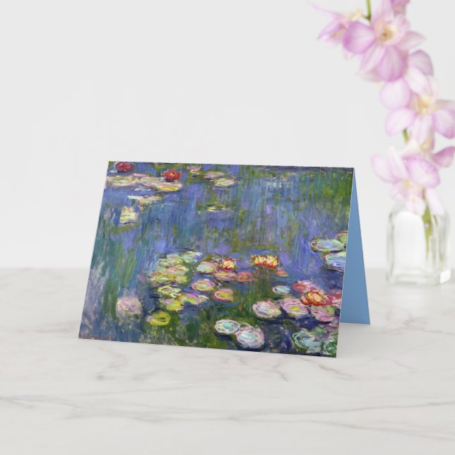 Vatten Lilies 10 Kort (Orkide)
